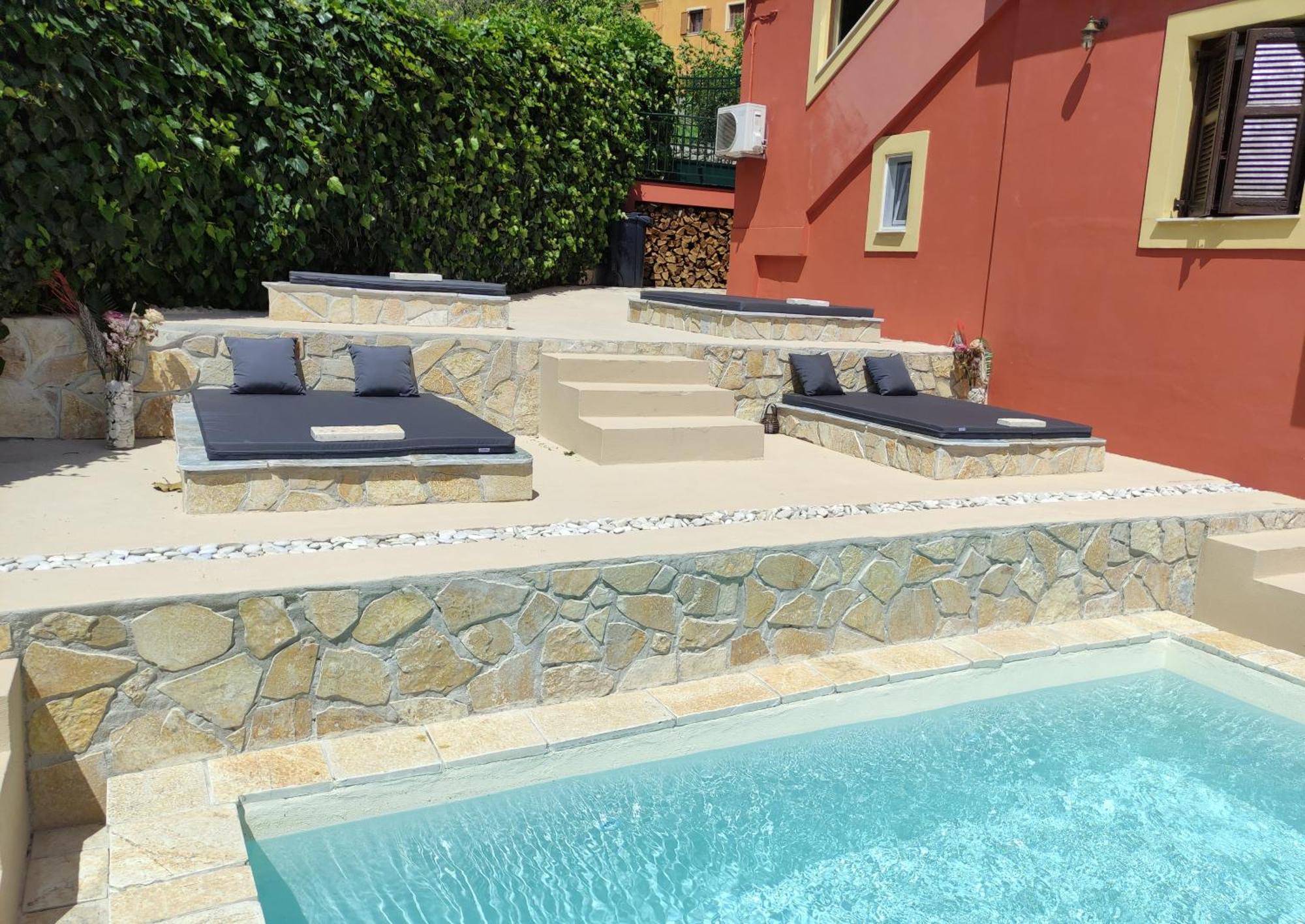 Вілла Gkk House Private Swimming Pool Luxury House Skriperon Екстер'єр фото